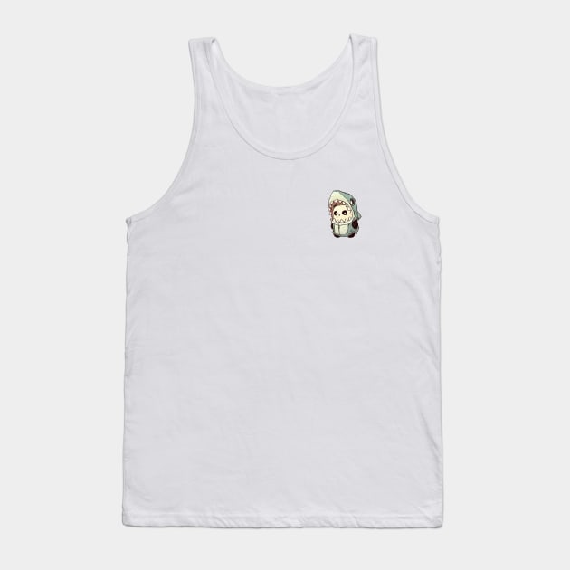 Little Panda Shark on the Left Chest of a Shirt Tank Top by jesse.lonergan